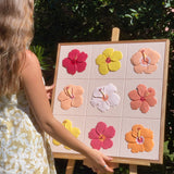 Hibiscus Season - Original Tile Artwork