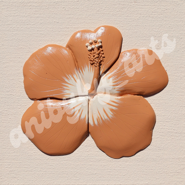 Hibiscus Light Background