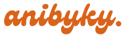 Anibyky logo in orange