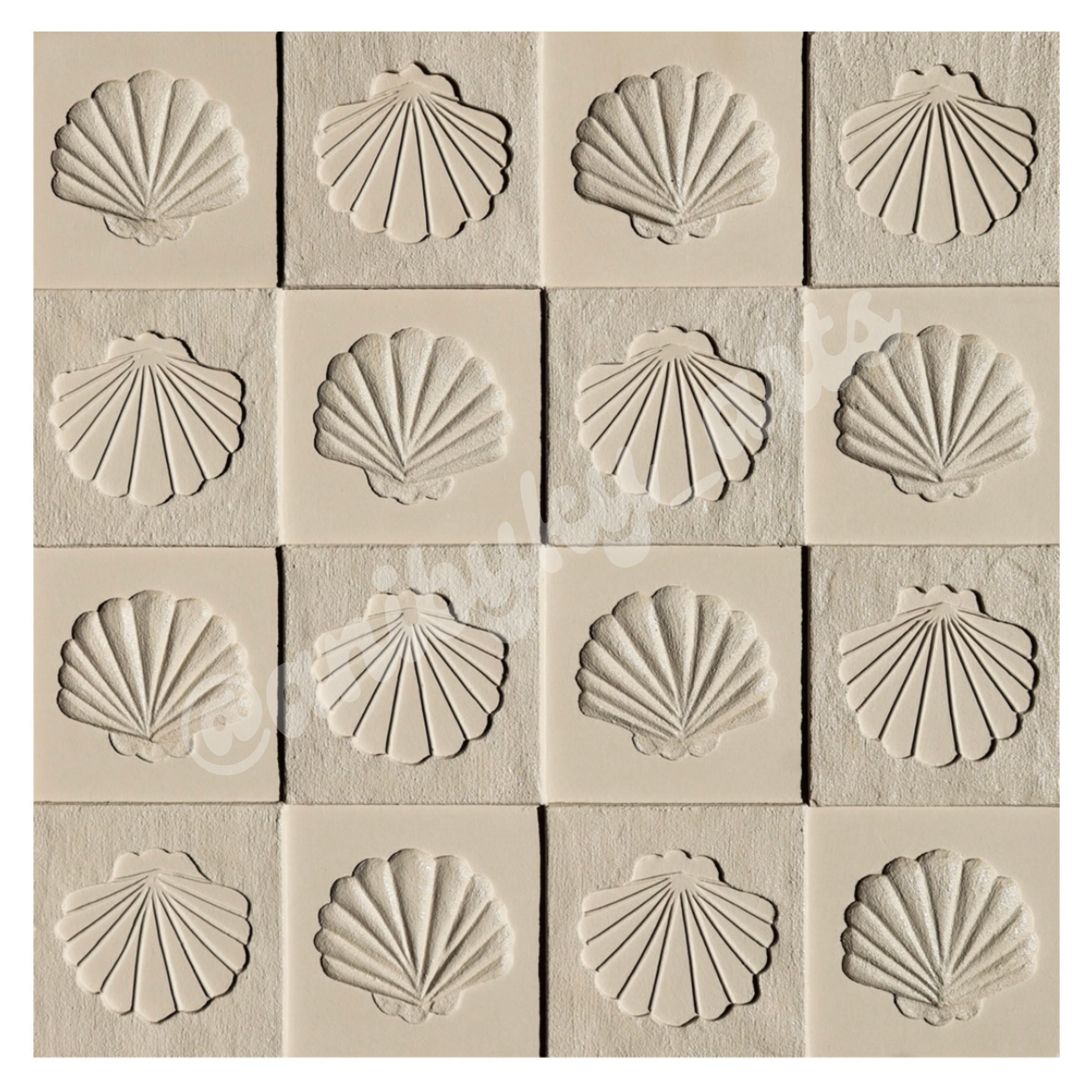 Tile Shell Print