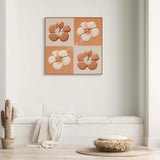 Four Hibiscus Print