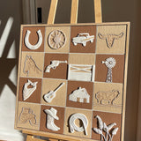 'Life on the Ranch' - Original Tile Artwork